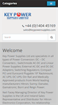 Mobile Screenshot of keypowersupplies.com